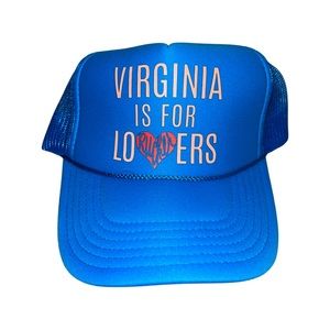 Darius Rucker Trucker Hat: Virginia is For “Rucker” Lovers on Neon Blue Snapback